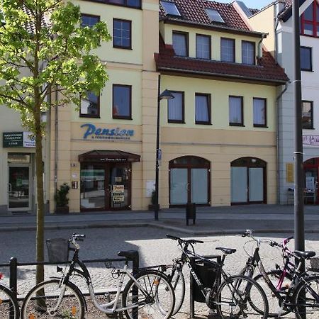 Pension Am Markt Lübben Eksteriør bilde