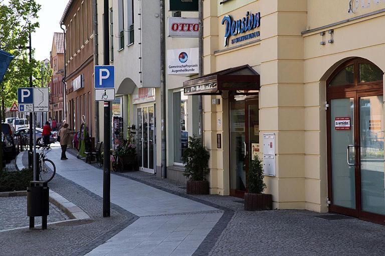 Pension Am Markt Lübben Eksteriør bilde
